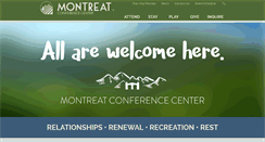 Desktop Screenshot of montreat.org